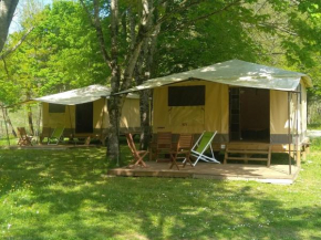 Tentes canadienne - Camping des trois rivi��res